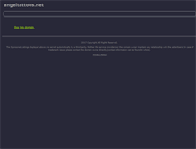 Tablet Screenshot of angeltattoos.net